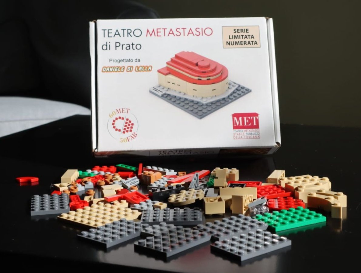 Il modellino LEGO del MET